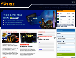 cambiomatriz.com.uy screenshot