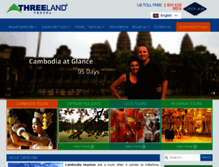 cambodia.threeland.com screenshot