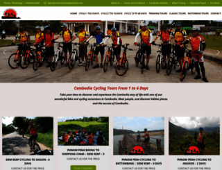 cambodiacyclingtour.com screenshot