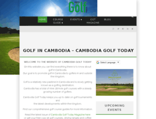 cambodiagolftoday.com screenshot