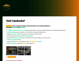 cambodianwonders.com screenshot