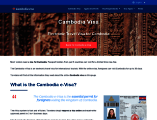 cambodiaonlinevisa.com screenshot