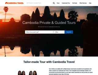 cambodiatravel.com screenshot