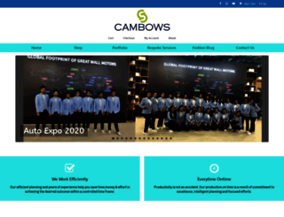 cambows.com screenshot