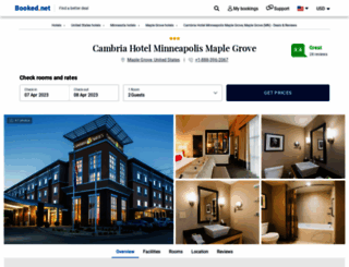 cambria-suites-maple-grove.booked.net screenshot