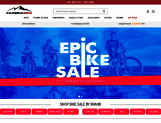cambriabike.com screenshot