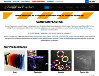 cambrianplastics.co.nz screenshot