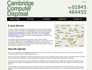 cambridge-computer-disposal.co.uk screenshot