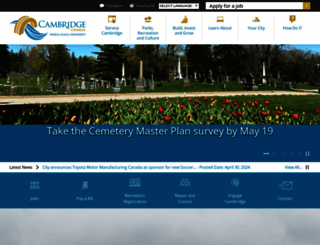 cambridge.ca screenshot