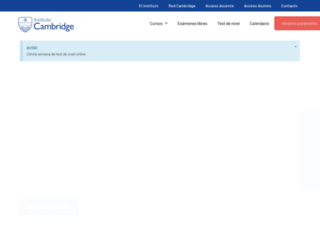 cambridge.com.ar screenshot