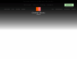 cambridgebeaches.com screenshot