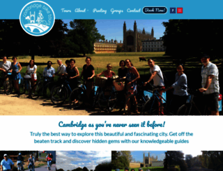 cambridgebiketours.co.uk screenshot