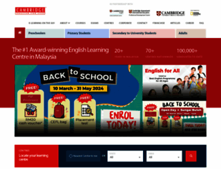 cambridgeforlife.org screenshot