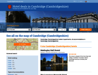 cambridgehotelsuk.com screenshot