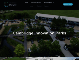 cambridgeinnovationpark.co.uk screenshot