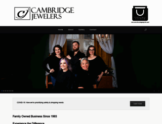 cambridgejewelers.com screenshot