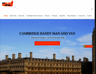 cambridgemanvan.co.uk screenshot