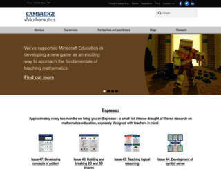 cambridgemaths.org screenshot