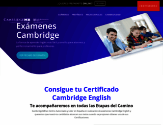 cambridgemb.com screenshot
