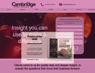 cambridgemr.com screenshot