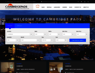 cambridgepads.com screenshot