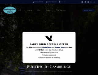 cambridgepuntcompany.co.uk screenshot