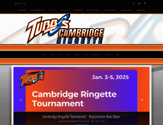 cambridgeringette.ca screenshot