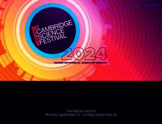 cambridgesciencefestival.org screenshot