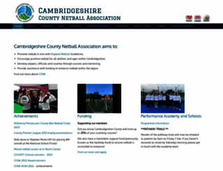 cambscna.org screenshot