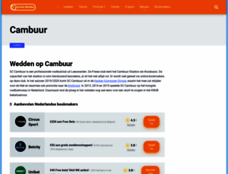cambuurjeugd.nl screenshot