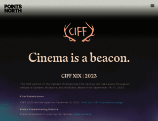 camdenfilmfest.org screenshot
