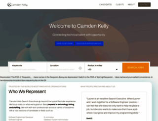 camdenkelly.com screenshot