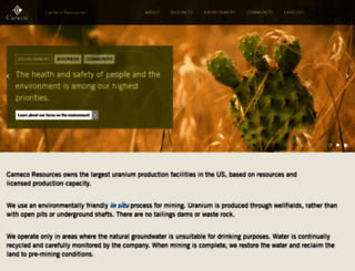 camecoresources.com screenshot