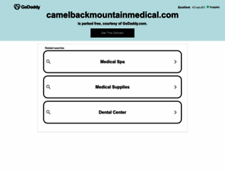 camelbackmountainmedical.com screenshot