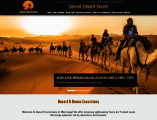cameldeserttours.com screenshot