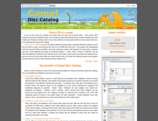 cameldisc.com screenshot