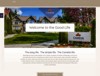 cameliaapartments.com screenshot