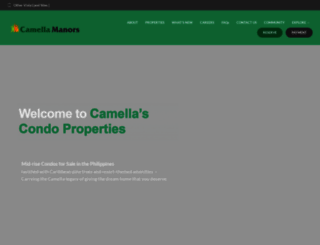 camellamanors.com screenshot