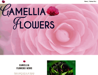 camelliaflowers.com.au screenshot