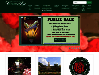 camellias-acs.org screenshot