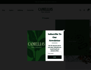 camelliasteahouse.com screenshot