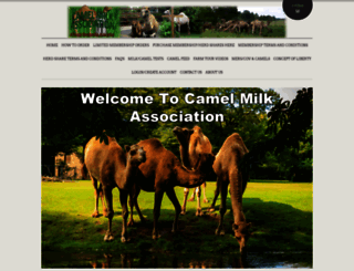 camelmilkassociation.org screenshot