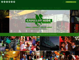 camelotkids.org screenshot