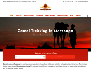 cameltrekking-in-merzouga.com screenshot