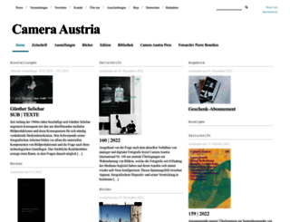 camera-austria.com screenshot