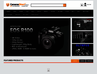camerasdirect.com.au screenshot