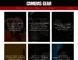 camerasgear.com screenshot