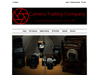 cameratradingcompany.com screenshot