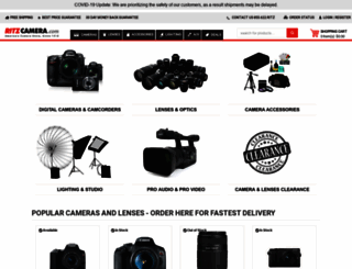 cameraworld.com screenshot