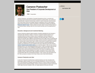 cameronpoetzscher.info screenshot